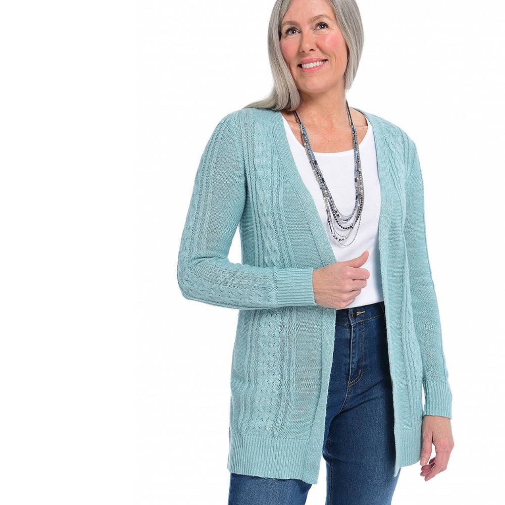 Women’s Christopher & Banks Blue Cardigan‎